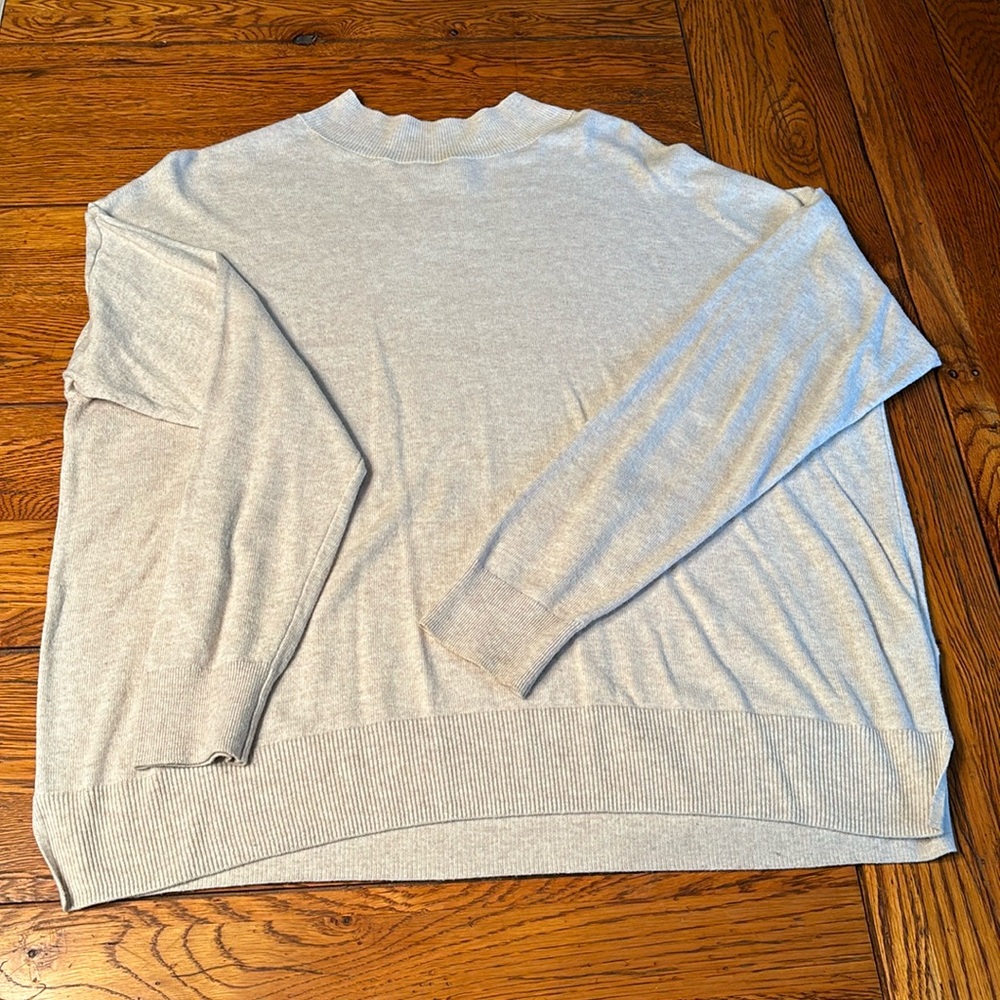 Old navy tan mock neck sweater